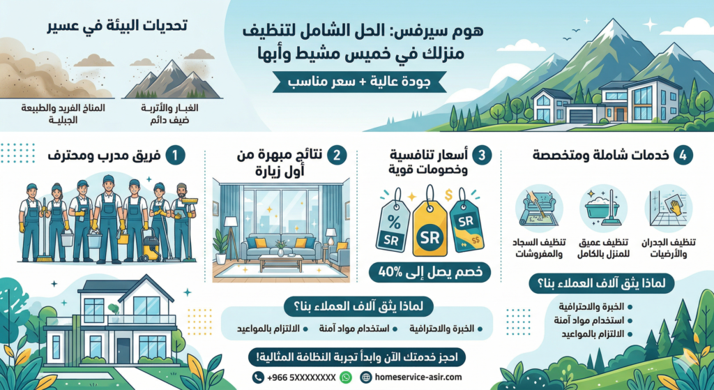 أرخص شركة تنظيف منازل بخميس مشيط